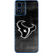 NFL Houston Texans Black & White Moto G Play 4G (2024) Skin