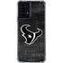 NFL Houston Texans Black & White Moto G Power 5G (2024) Clear Case