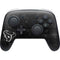 NFL Houston Texans Black & White Nintendo Switch 2 (2025) Pro Controller Skin