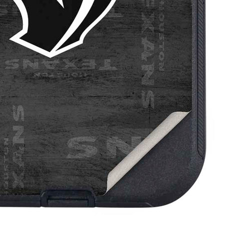 NFL Houston Texans Black & White Otterbox Defender iPhone Skin