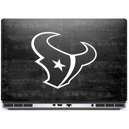 NFL Houston Texans Black & White Dell Precision Skin