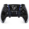 NFL Houston Texans Black & White PS5 DualSense Edge Pro Controller Skin