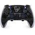 NFL Houston Texans Black & White PS5 DualSense Edge Pro Controller Skin