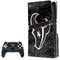 NFL Houston Texans Black & White PS5 Pro Disk Bundle Skin