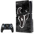 NFL Houston Texans Black & White PS5 Pro Disk Bundle Skin