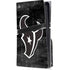 NFL Houston Texans Black & White PS5 Pro Disk Console Skin