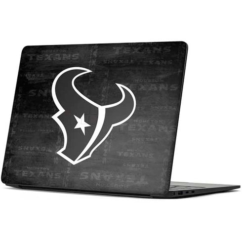 NFL Houston Texans Black & White Surface Laptop 7 13.8in Skin