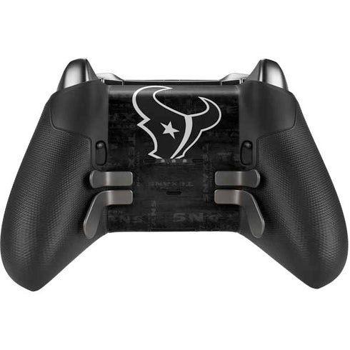 NFL Houston Texans Black & White Xbox Elite Wireless Controller Series 2 Skin