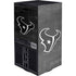 NFL Houston Texans Black & White XBox Series X Digital Edition Console Skin