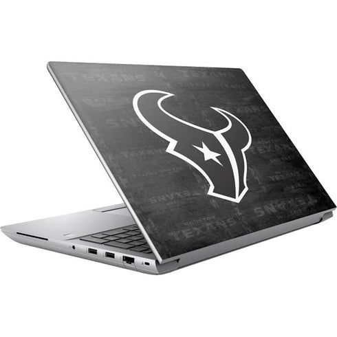 NFL Houston Texans Black & White HP ZBook Fury 16 G10 Skin