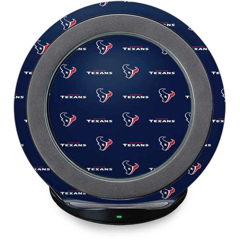NFL Houston Texans Blitz Series Fast Charge Wireless Charging Stand Skin