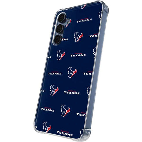 NFL Houston Texans Blitz Series Galaxy A35 5G Clear Case