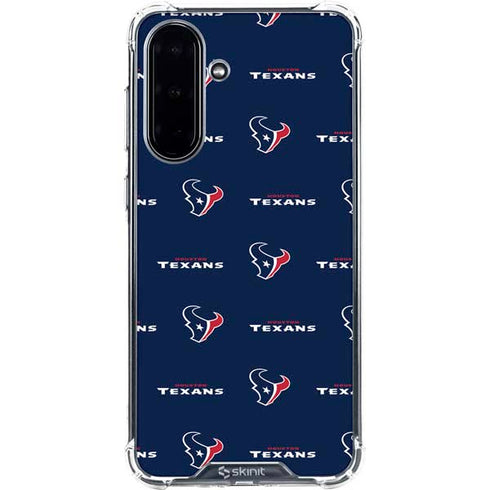 NFL Houston Texans Blitz Series Galaxy A36 5G Clear Case
