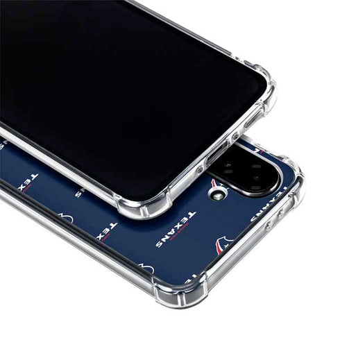 NFL Houston Texans Blitz Series Galaxy A36 5G Clear Case