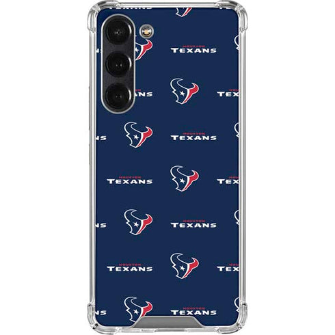 NFL Houston Texans Blitz Series Galaxy S24 FE Clear Case