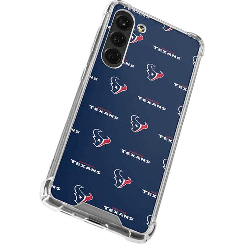 NFL Houston Texans Blitz Series Galaxy S24 FE Clear Case