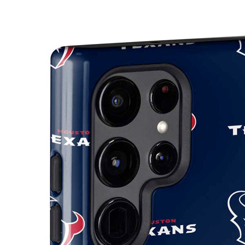 NFL Houston Texans Blitz Series Galaxy S25 Ultra Impact Case
