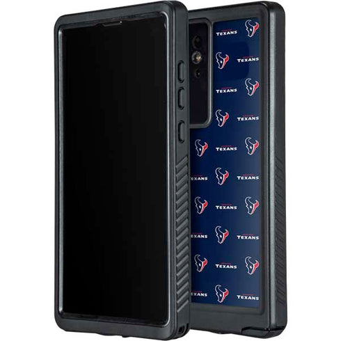 NFL Houston Texans Blitz Series Galaxy S24 Ultra Waterproof Case