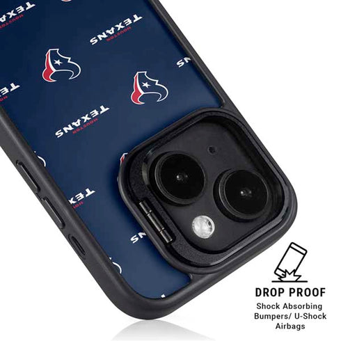 NFL Houston Texans Blitz Series iPhone 14 Kickstand Case