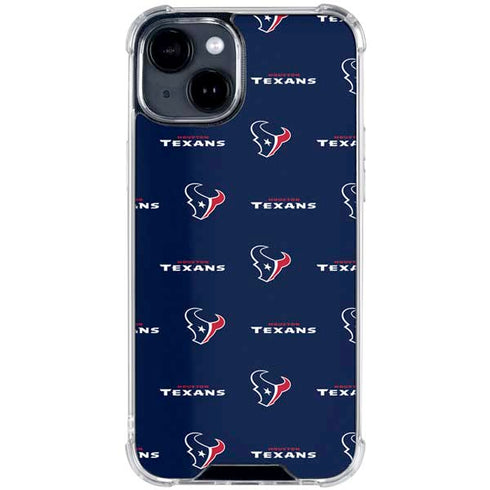 NFL Houston Texans Blitz Series iPhone 15 Clear Case