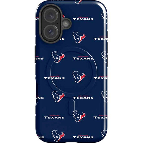 NFL Houston Texans Blitz Series iPhone 16 Magsafe Impact Case