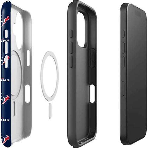 NFL Houston Texans Blitz Series iPhone 16 Magsafe Impact Case