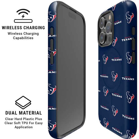 NFL Houston Texans Blitz Series iPhone 16 Pro Magsafe Impact Case