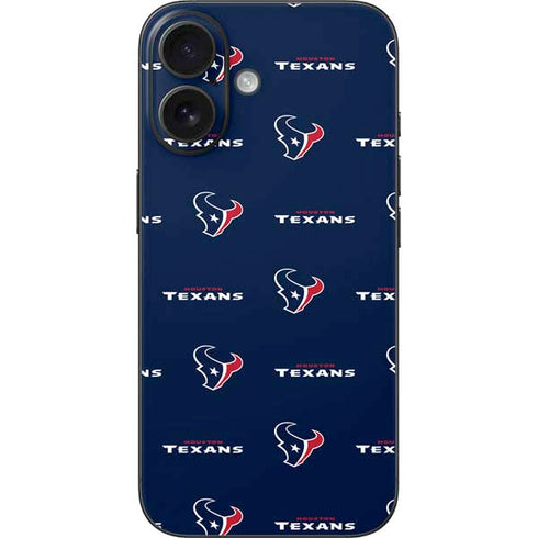 NFL Houston Texans Blitz Series iPhone 16 Skin