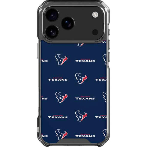 NFL Houston Texans Blitz Series iPhone 18 Pro Max Clear Case