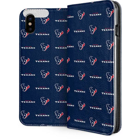 NFL Houston Texans Blitz Series iPhone 8 Folio Case