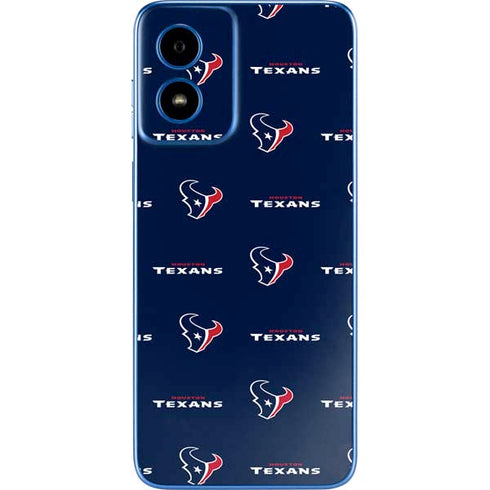 NFL Houston Texans Blitz Series Moto G Play 4G (2024) Skin