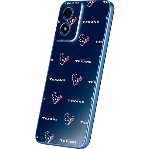 NFL Houston Texans Blitz Series Moto G Play 4G (2024) Skin