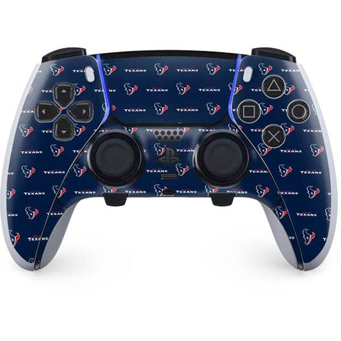 NFL Houston Texans Blitz Series PS5 DualSense Edge Pro Controller Skin