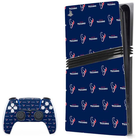 NFL Houston Texans Blitz Series PS5 Pro Bundle Skin
