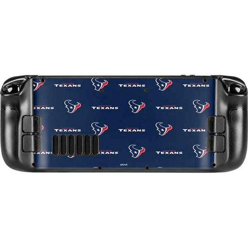 NFL Houston Texans Blitz Series Steam Deck Handheld Gaming Computer Skin