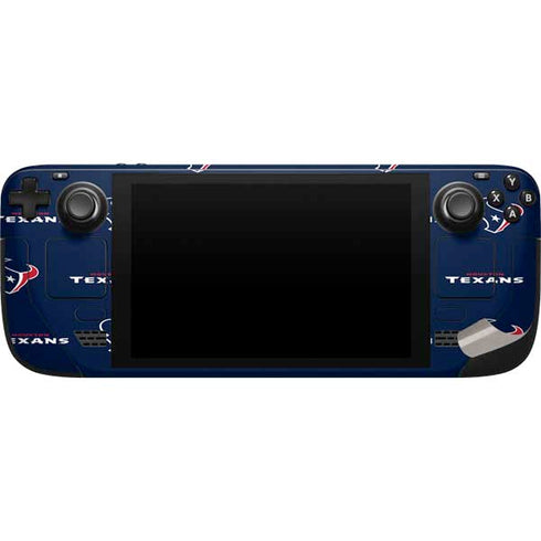 NFL Houston Texans Blitz Series Steam Deck Handheld Gaming Computer Skin