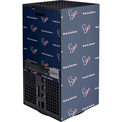 NFL Houston Texans Blitz Series XBox Series X Digital Edition Console Skin