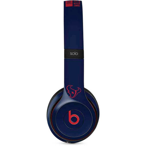 NFL Houston Texans Blue Performance Series Beats Solo 3 Wireless Skin