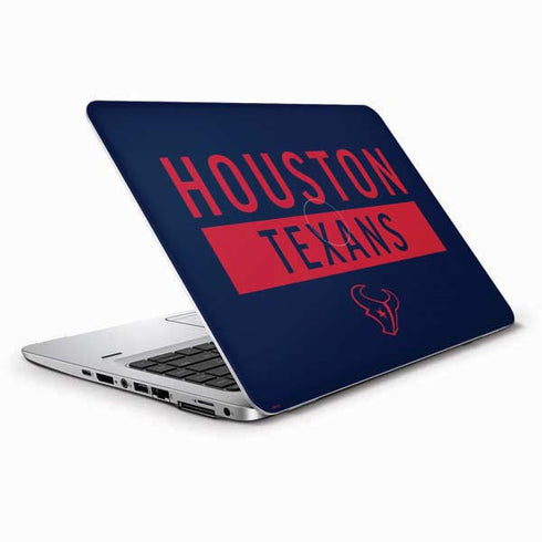 NFL Houston Texans Blue Performance Series HP Elitebook Skin