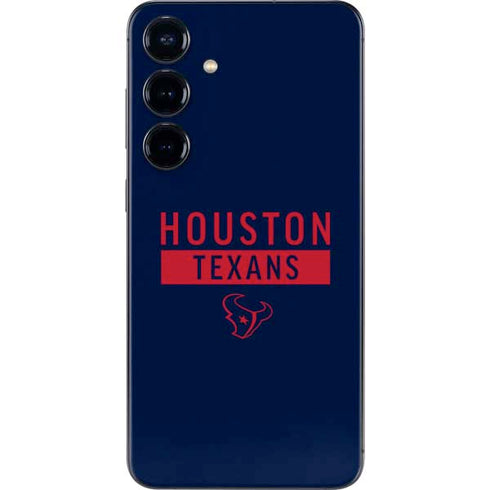 NFL Houston Texans Blue Performance Series Galaxy A16 5G Skin