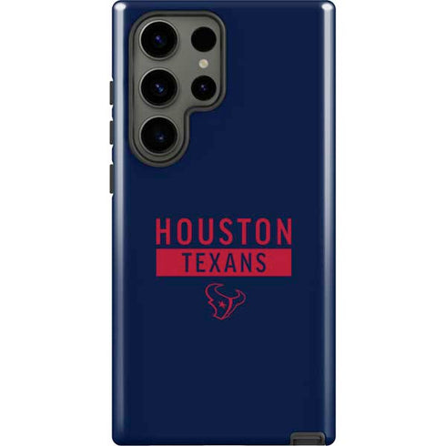 NFL Houston Texans Blue Performance Series Galaxy S23 Ultra Pro Case