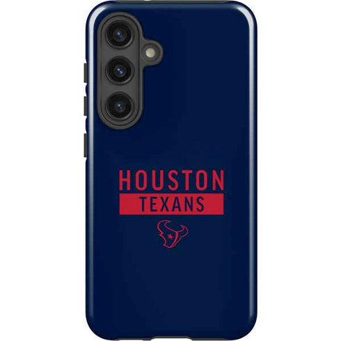 NFL Houston Texans Blue Performance Series Galaxy S25 Plus Impact Case