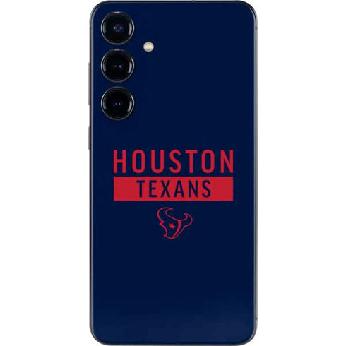NFL Houston Texans Blue Performance Series Galaxy S24 Skin
