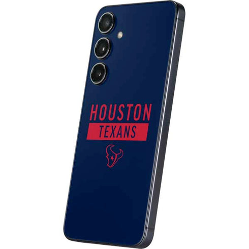 NFL Houston Texans Blue Performance Series Galaxy S24 Skin