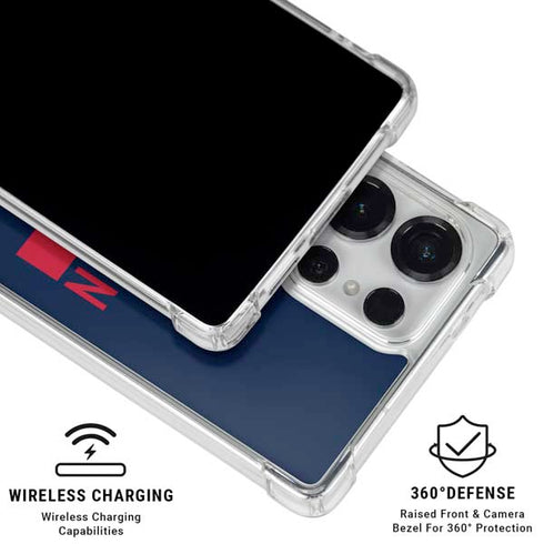 NFL Houston Texans Blue Performance Series Galaxy S26 Ultra Clear Case