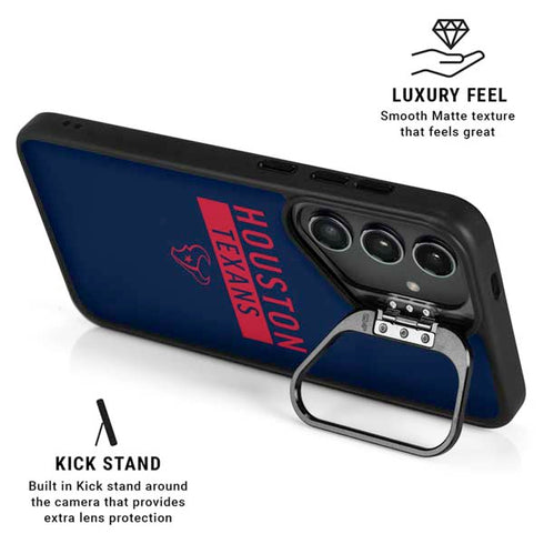 NFL Houston Texans Blue Performance Series Galaxy S26 Ultra Kickstand Case