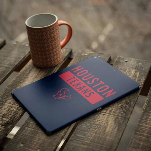 NFL Houston Texans Blue Performance Series iPad Skins