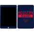 NFL Houston Texans Blue Performance Series Apple iPad Skin