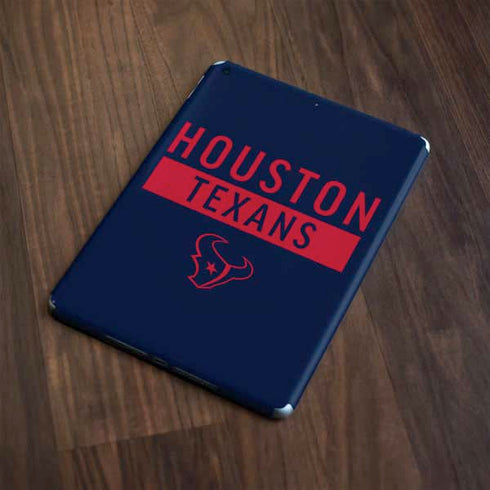 NFL Houston Texans Blue Performance Series Apple iPad Skin