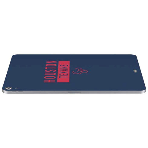 NFL Houston Texans Blue Performance Series Apple iPad Air Skin